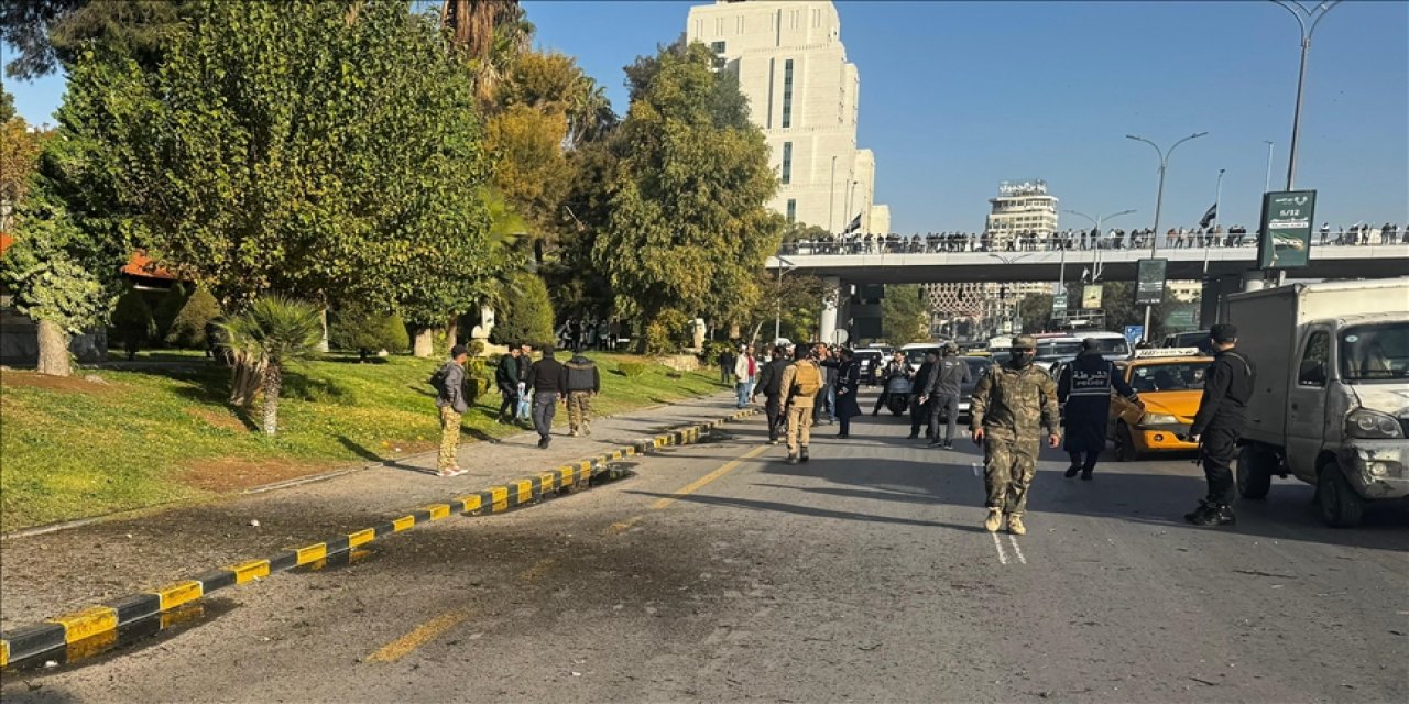 Suriye'nin başkenti Şam'da patlama gerçekleşti