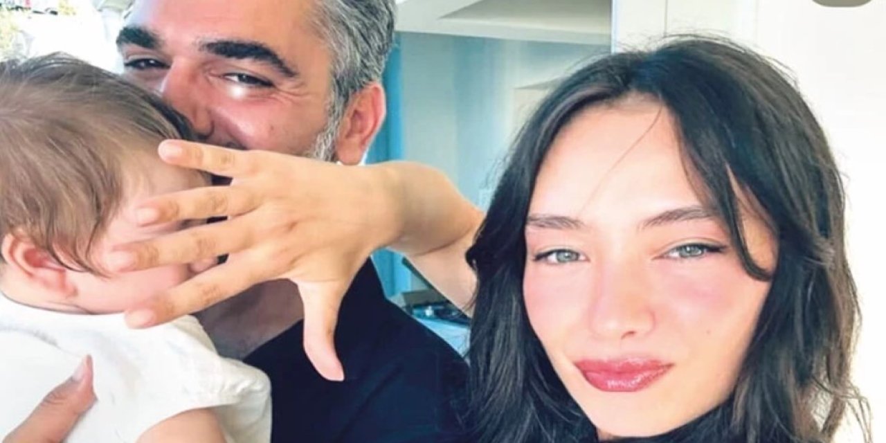 Neslihan Atagül, ailesiyle pazar alışverişine çıktı