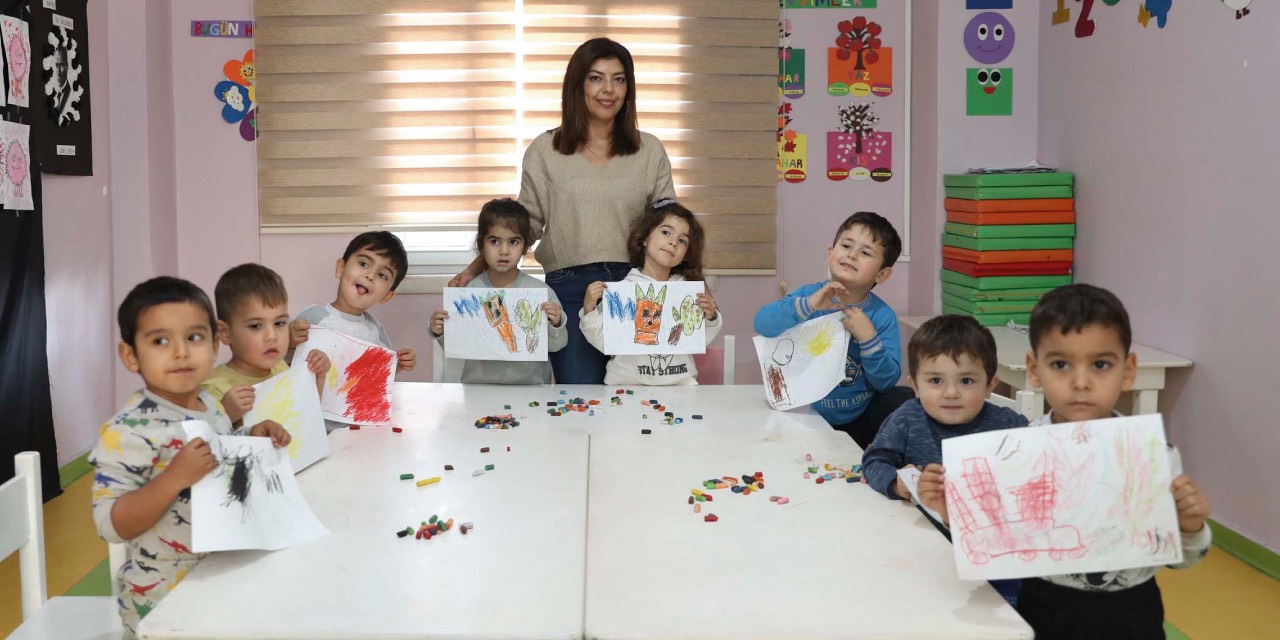 Mersin Büyükşehir'den Tömük Kadın ve Çocuk Atölyesi'ne üretim ve dayanışma alanı