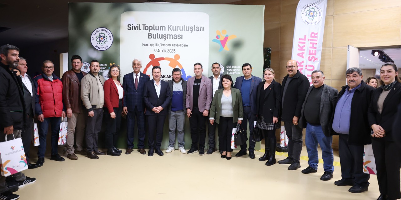 Muğla’da STK buluşması: “Birlikte üreten, birlikte yürüyen Muğla”