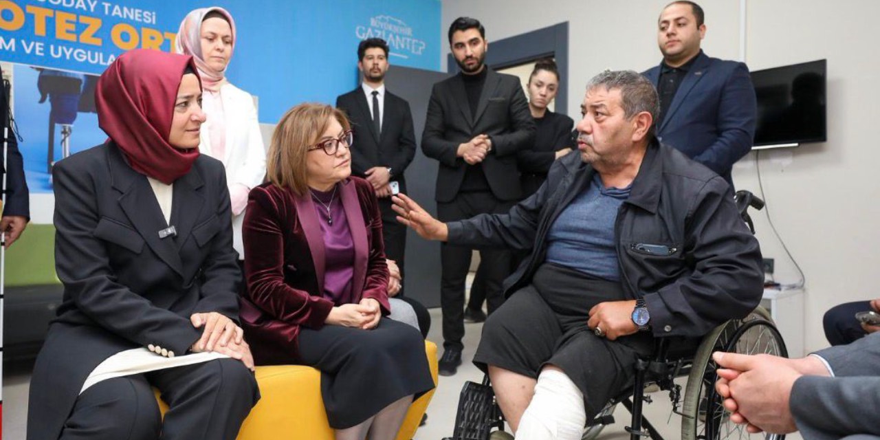 Gaziantep’te Buğday Tanesi Protez Merkezi faaliyetlerini sürdürüyor