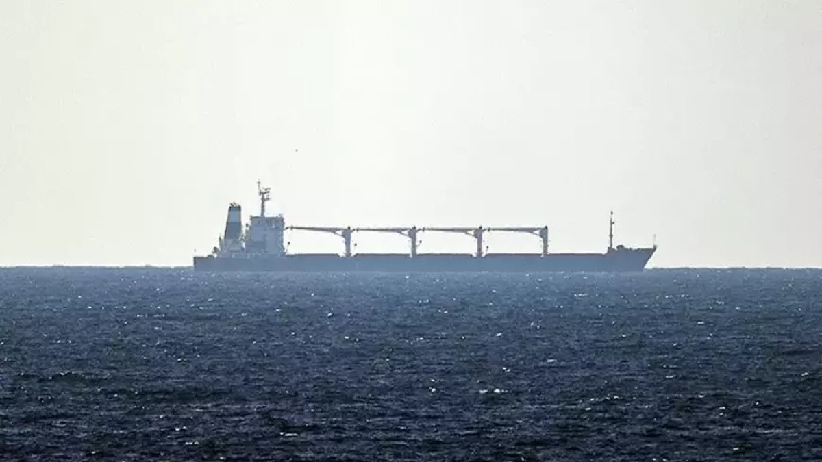 Ukrayna Rusya'ya ait olduğu iddia edilen bir gemiye el koydu