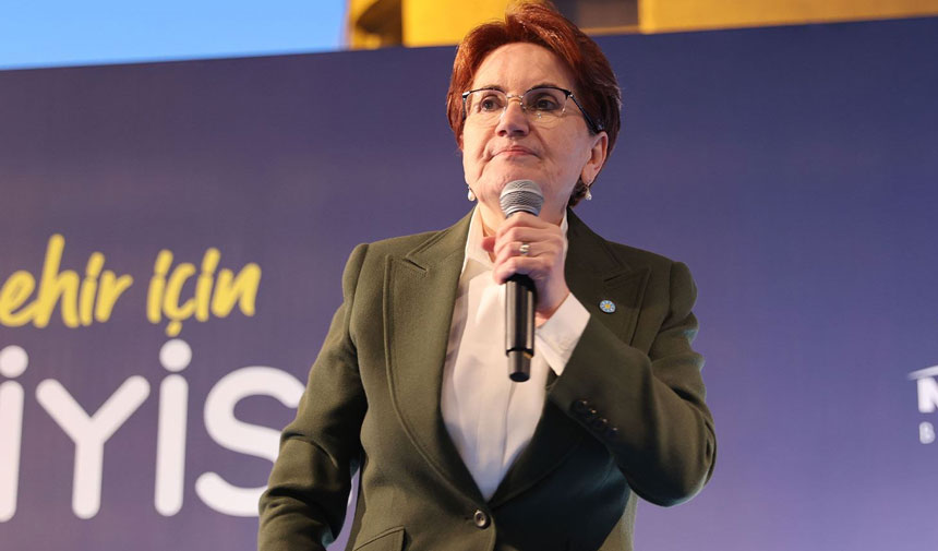 Akşener, kurultayda aday olmayacağını duyurdu