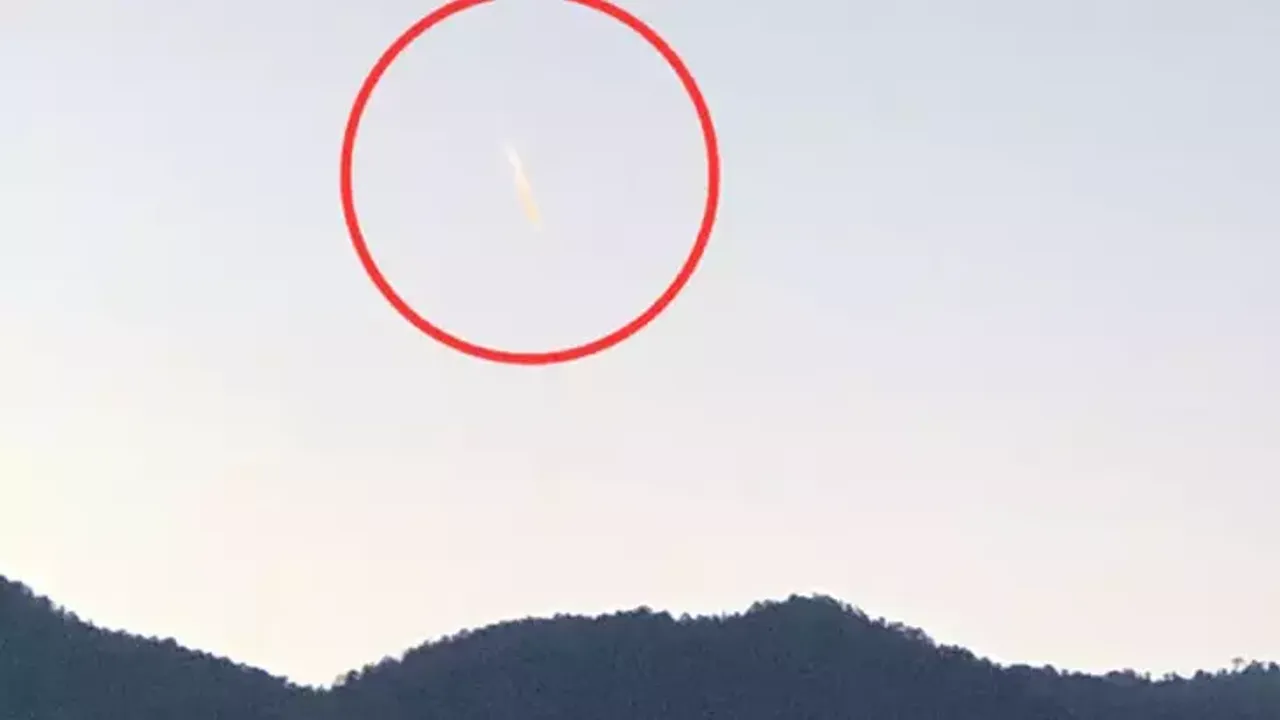 Burdur'da yabancı cisim alarmı: Meteor mu?