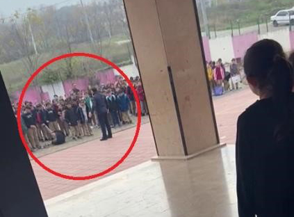 Ortaokulda dehşet: Müdür öğrenciyi yakasından tutup yere fırlattı