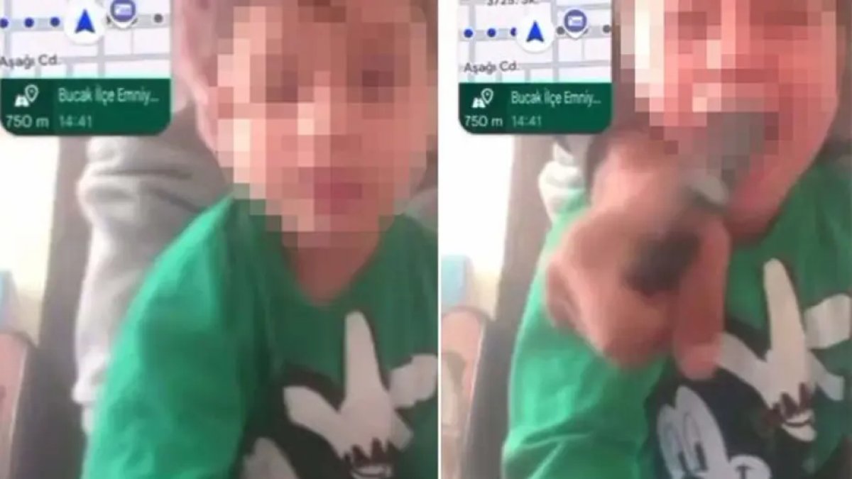 Eşini tehdit etmek için çocuğunun boğazına bıçak dayayan baba için karar çıktı