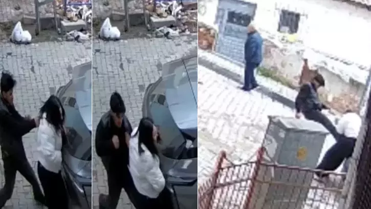 İstanbul'da dehşet dolu anlar: Boşanma aşamasındaki eşine silah çekip darbetti