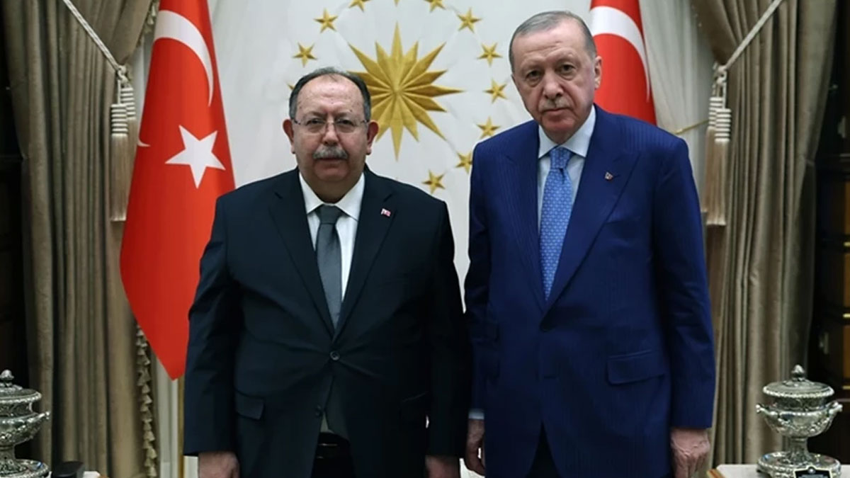 Erdoğan YSK Başkanı ile görüştü