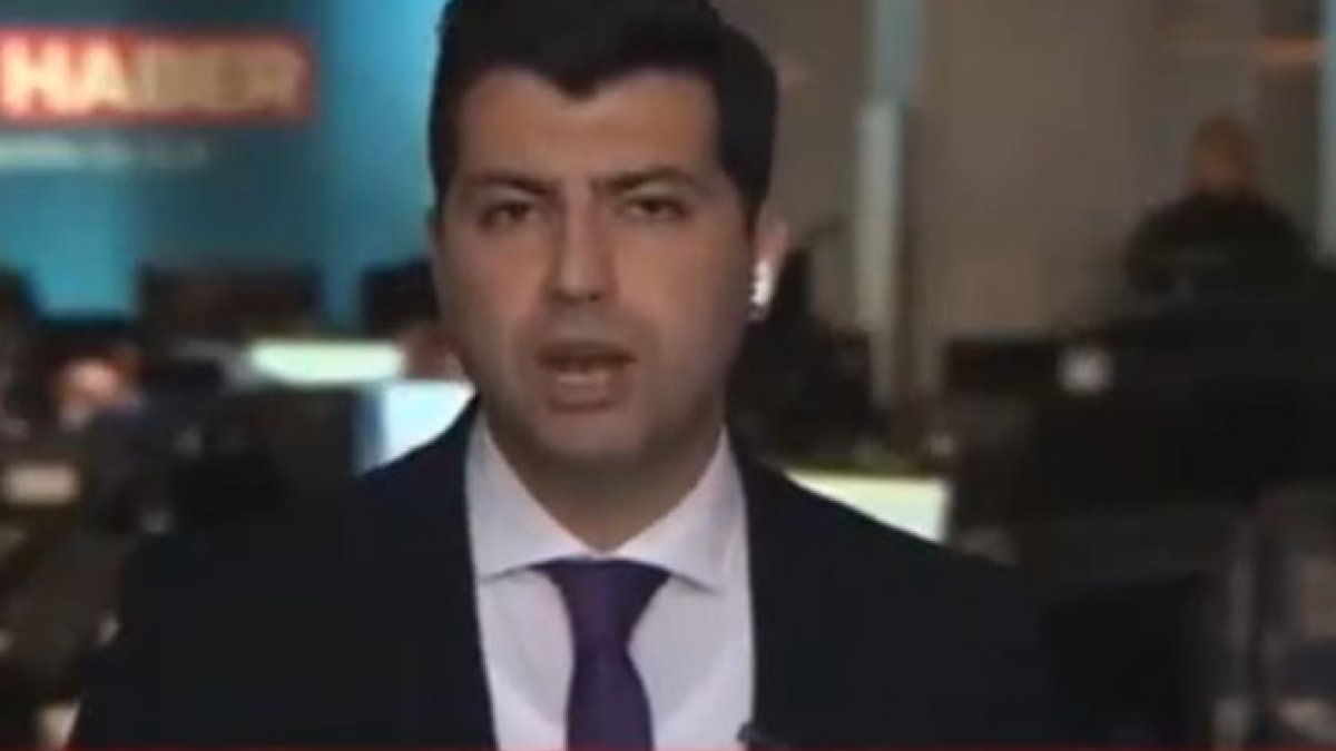 TRT Haber canlı yayınında sinir krizi geçirip ceketini yırttı