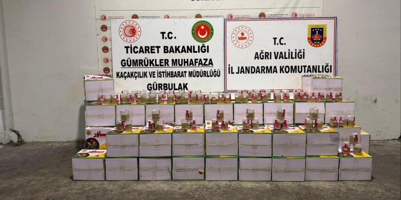 Kavanozların içinden 163 kilo uyuşturucu çıktı