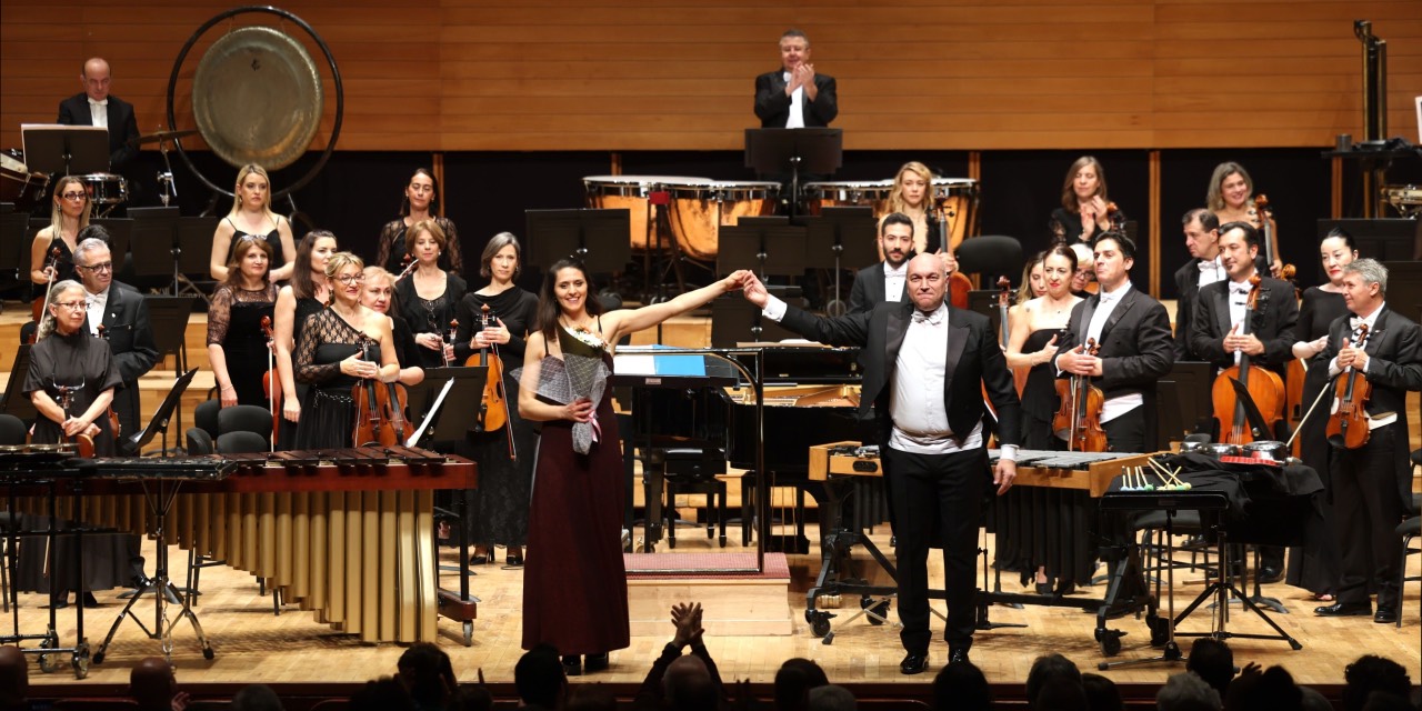 İzmir Devlet Senfoni Orkestrası AASSM’de sanatseverlerle buluştu