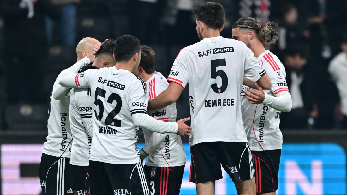 Beşiktaş evinde Çaykur Rizespor’u 1-0 kazandı