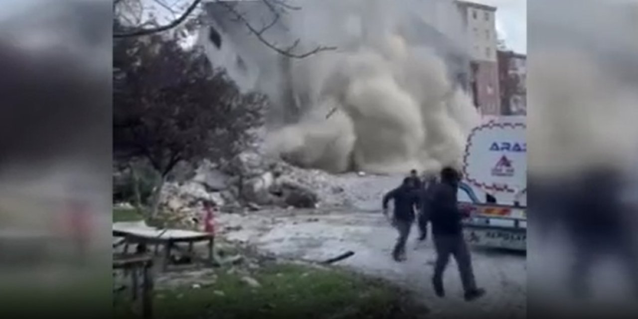 Beylikdüzü’nde yıkım sırasında facia: Çocuklar saniyelerle kurtuldu