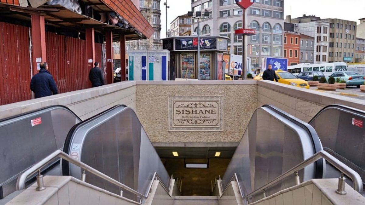 Şişhane metrosunda intihar girişimi: İstasyon kapatıldı
