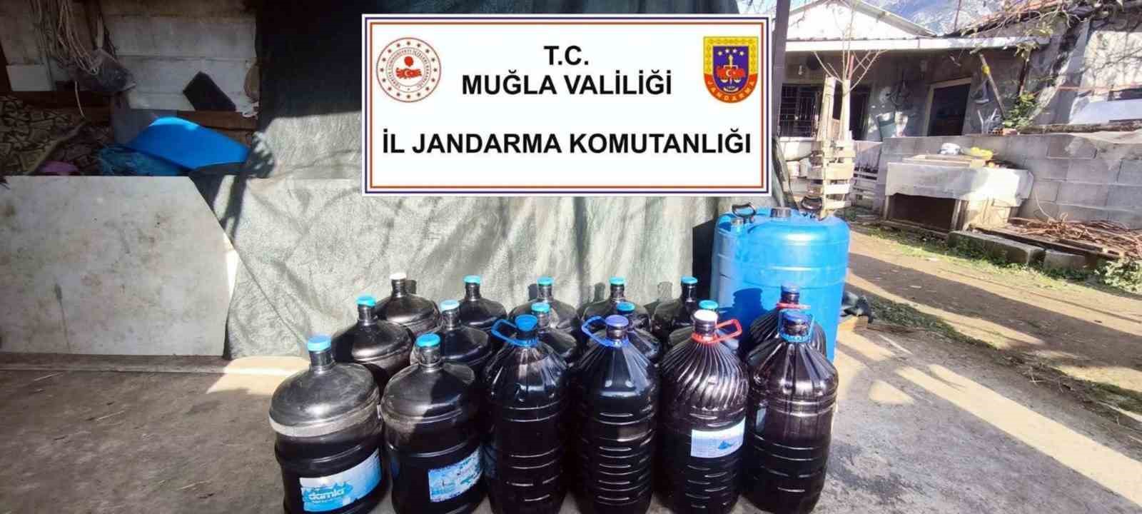 Muğla’da yılbaşı öncesi sahte içki operasyonu