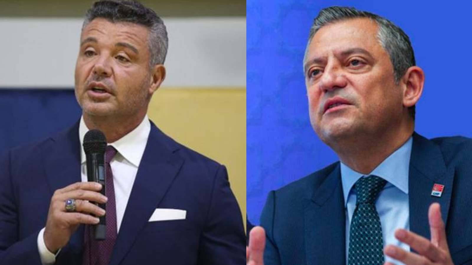 Özgür Özel'den Sadettin Saran görüşmesi! Kulüp binasında gözaltına alınmasına flaş tepki