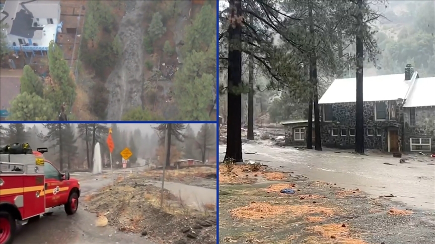 ABD’de sel felaketi: Kaliforniya’da 6 bölgede acil durum