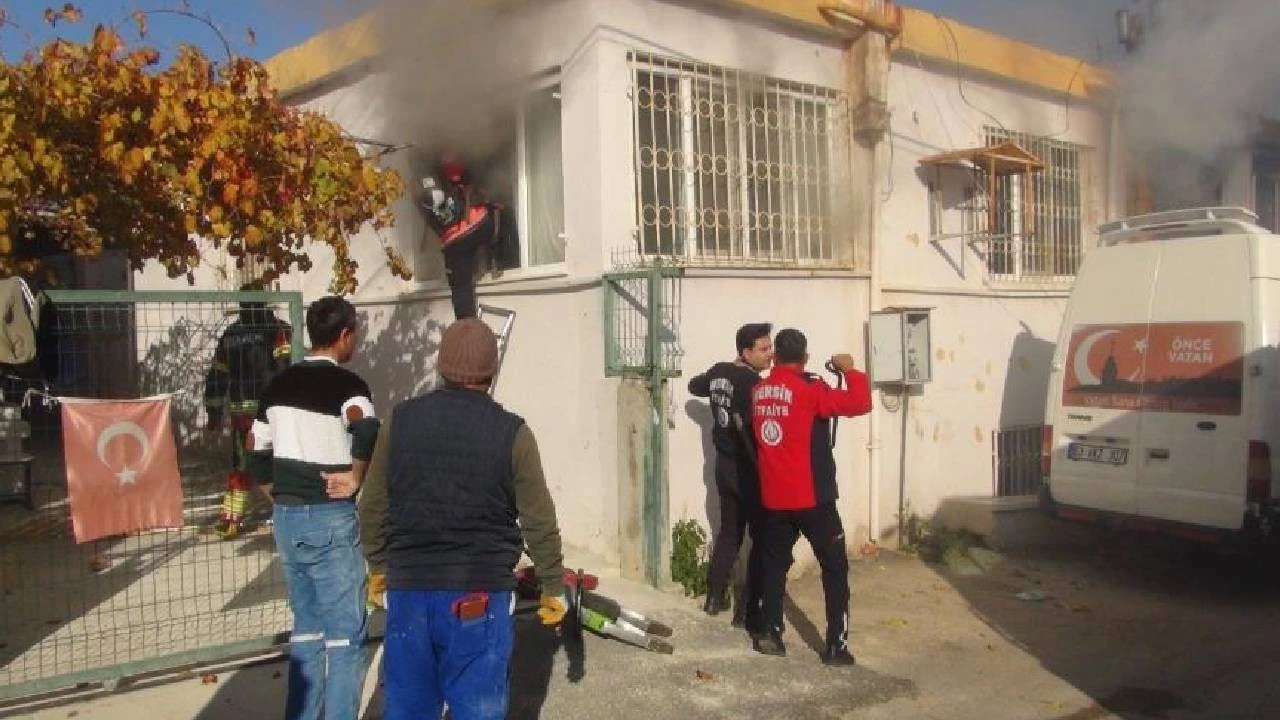 Mersin'de yangın faciası: 2 çocuk hayatını kaybetti