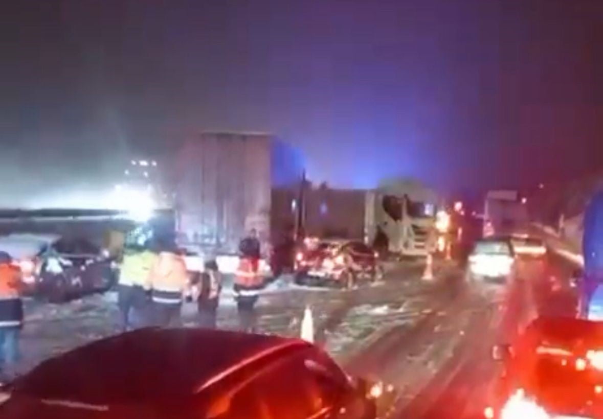 Bolu'da zincirleme kaza