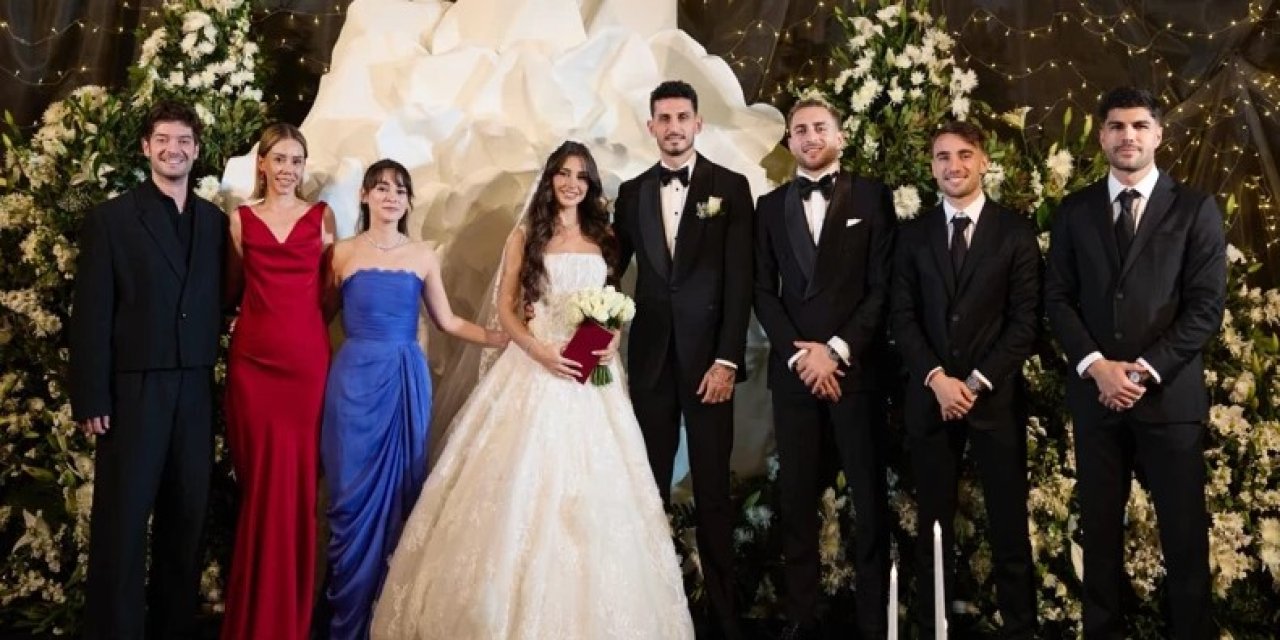 Samet Akaydın ile Hazal Çağlar dünyaevine girdi: Nikah şahitleri gündem oldu