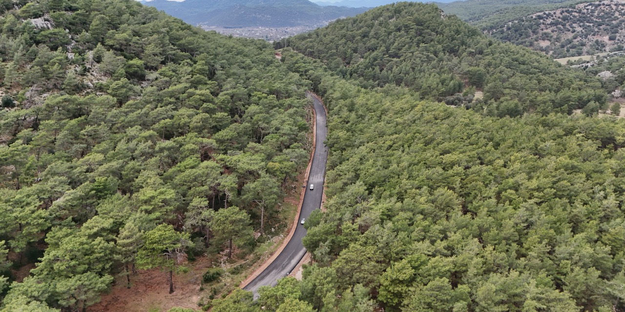 Fethiye–Ölüdeniz yol projesinde 4. etap bitti