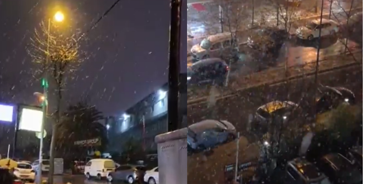 İstanbul'da beklenen kar yağışı başladı