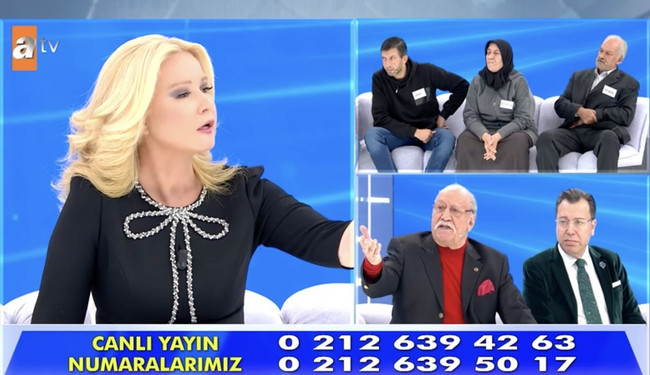 Müge Anlı ve Rahmi Özkan canlı yayında birbirine girdi