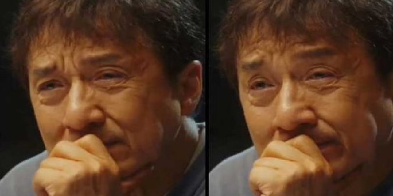 Jackie Chan Gazze videosu sonrası gözyaşlarını tutamadı