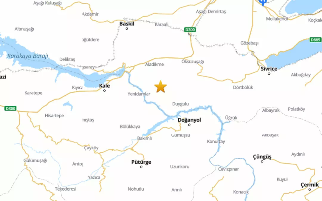 Elazığ'da şiddetli deprem