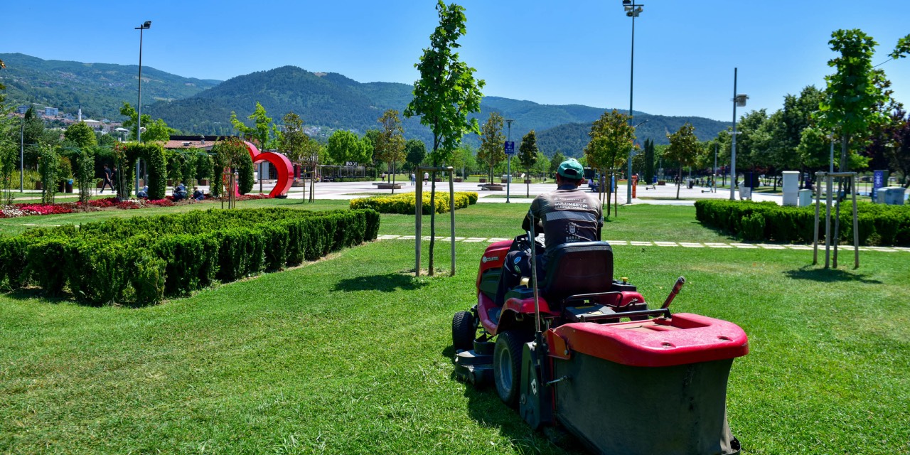 Bursa’da yeşil ve mavi alanlar güçlendiriliyor