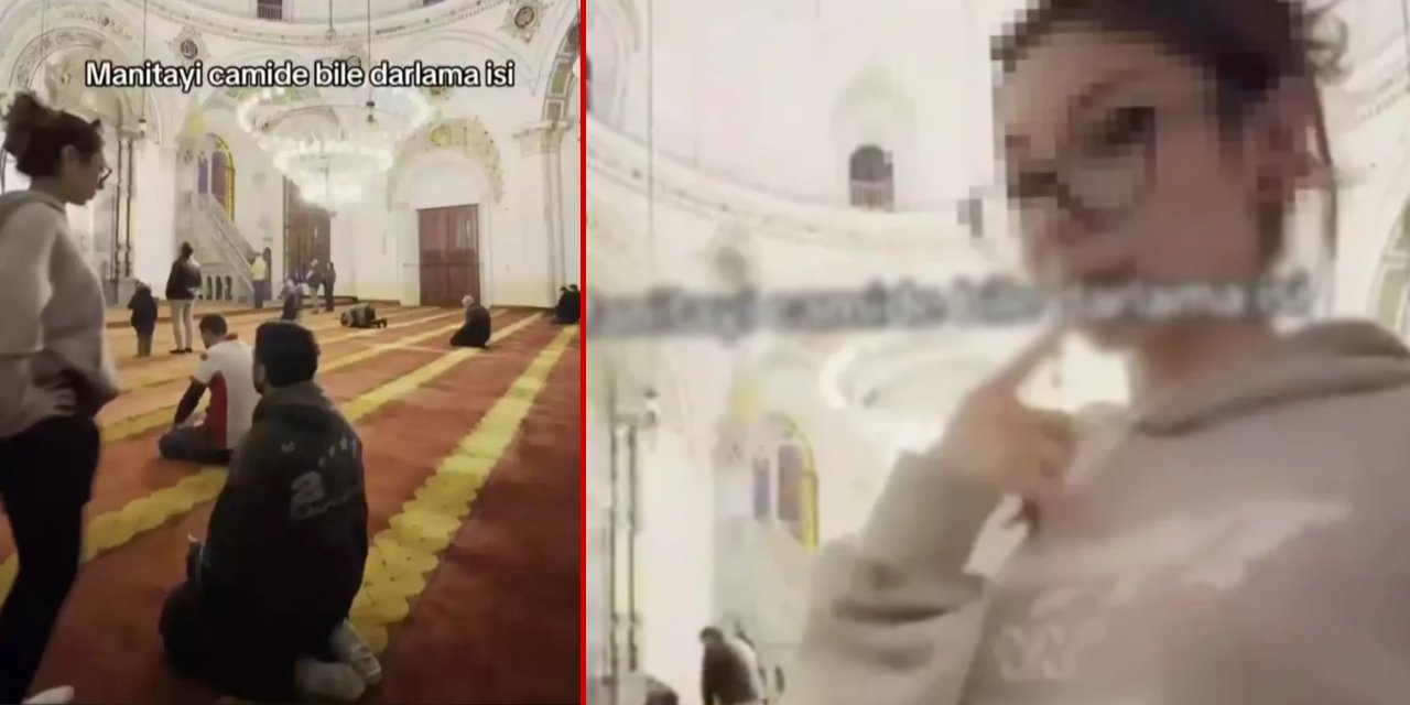 Konya'da bir camide genç kadın ve erkeğin uygunsuz hareketlerine soruşturma