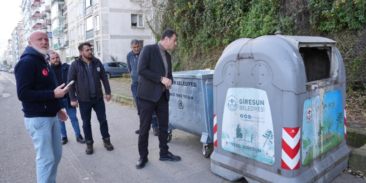 Giresun Belediyesi çöp toplama sisteminde değişikliğe gitti