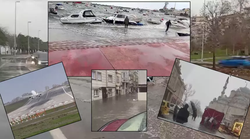 İstanbul’da fırtınanın bilançosu ağır oldu: Valilik açıkladı