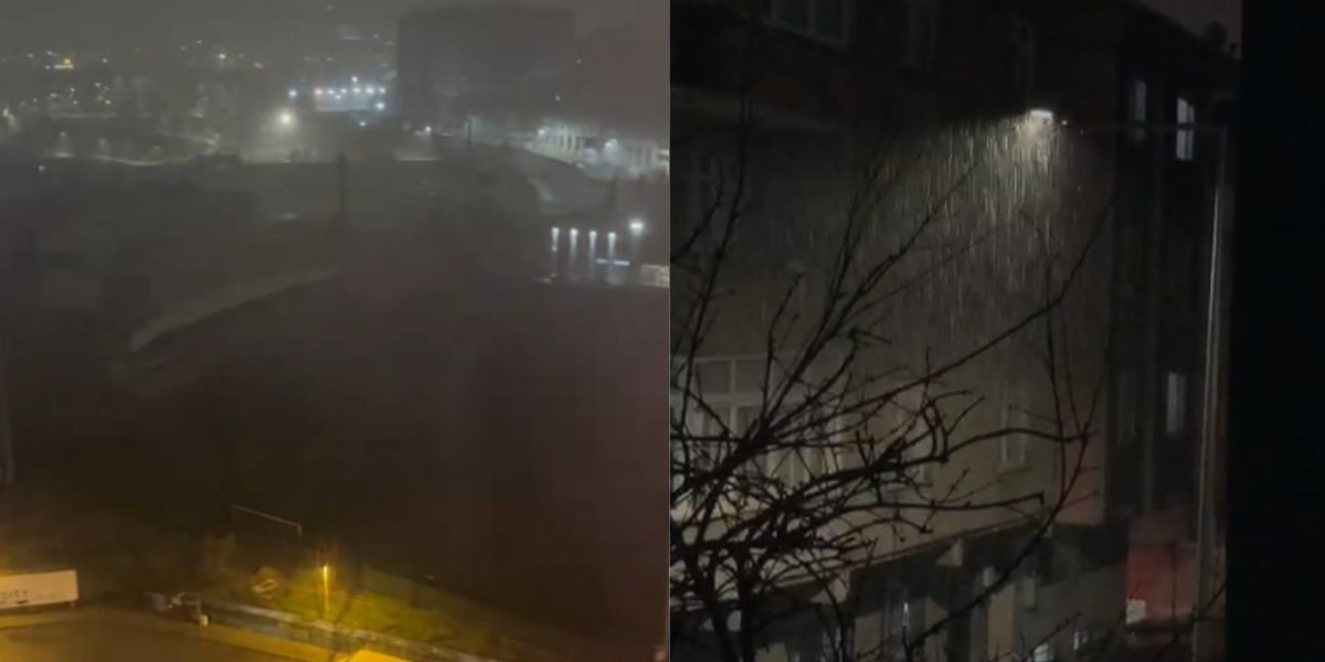 İstanbul'u gök gürültülü sağanak vurdu! Bir anda bastırdı