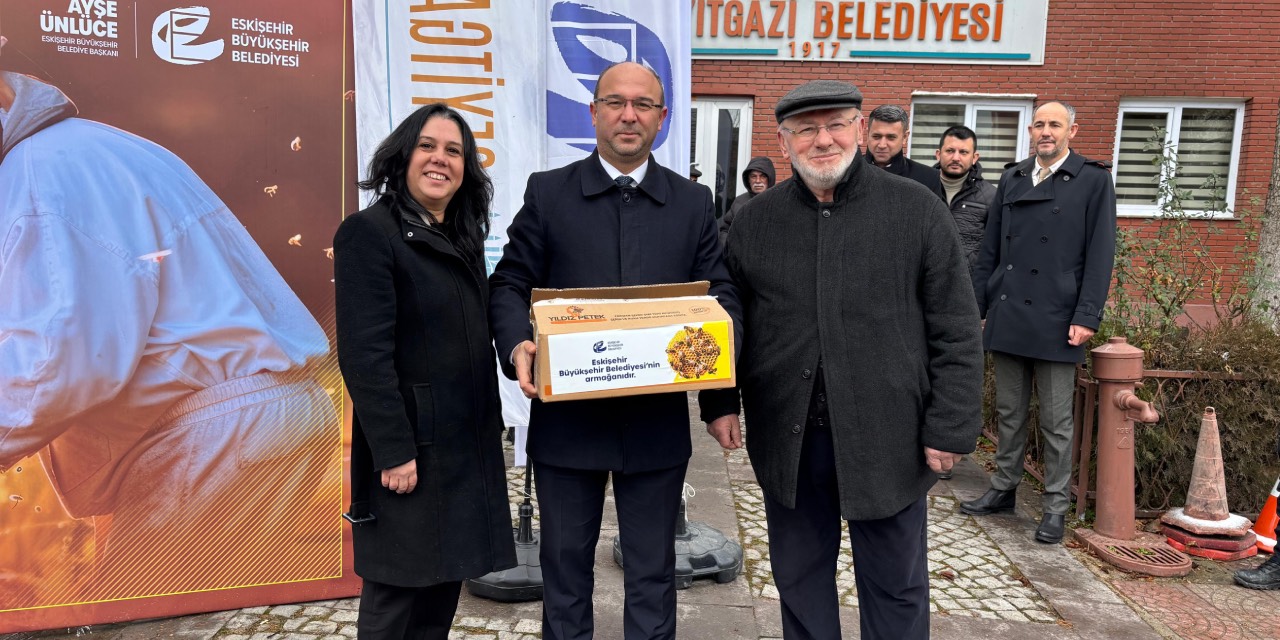 Eskişehir Büyükşehir’den arıcılara kış desteği