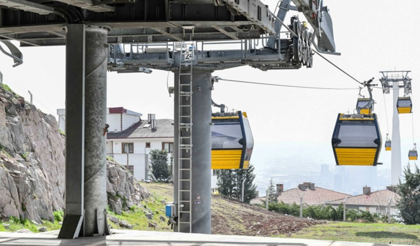 Ankara'daki teleferik süresiz olarak kapatıldı