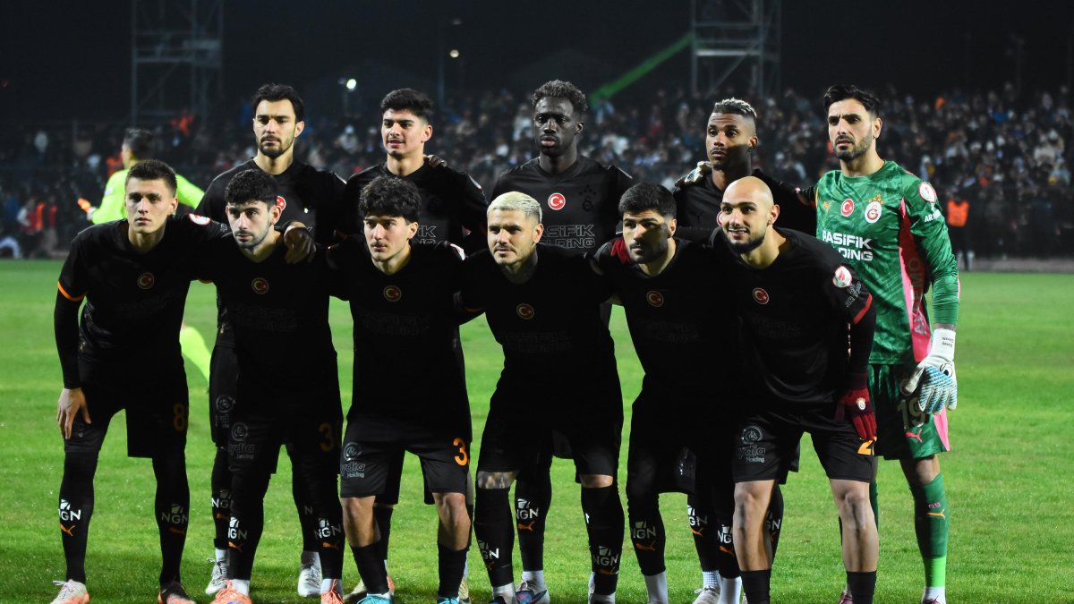 Galatasaray - Gaziantep FK maçı berabere bitti