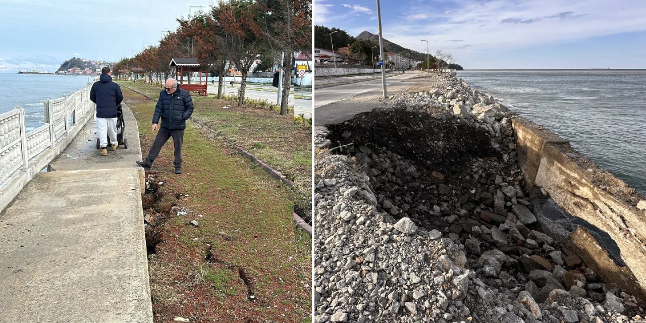 Mahalleliyi korkutan olay: Deprem ya da heyelan değil! Duvarlar çatladı, evler sallandı