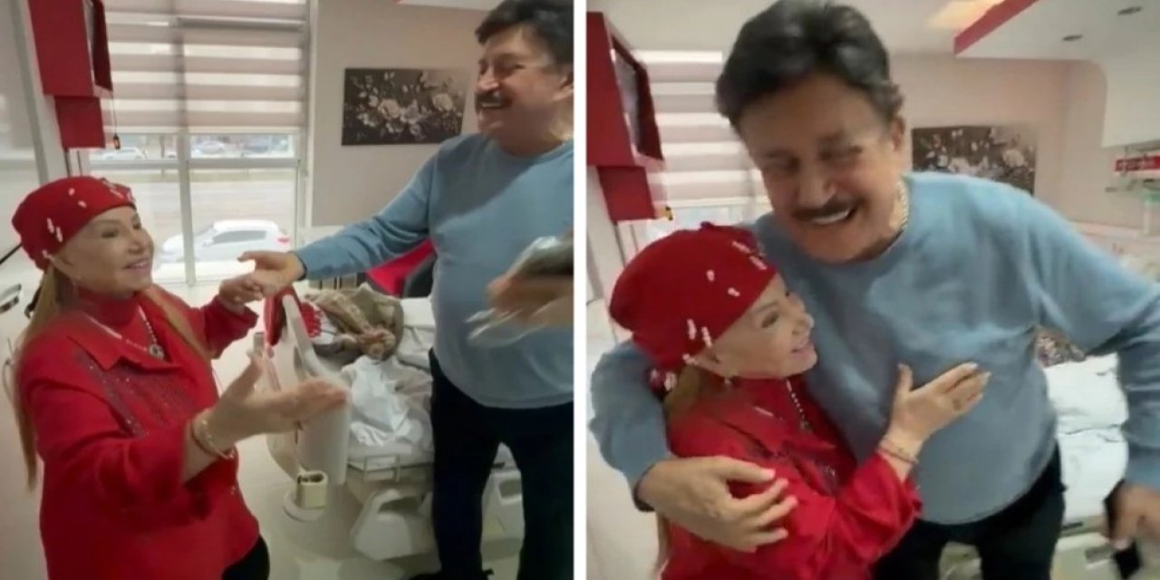 İki efsane yıllar sonra Samsun’da buluştu: Bedia Akartürk ve Gökhan Güney'den duygu dolu anlar