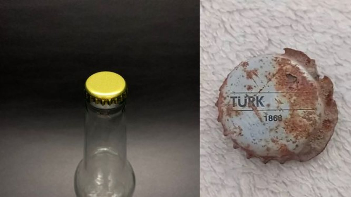 Yerde bulduğu gazoz kapağını 150 bin TL’ye satışa koydu