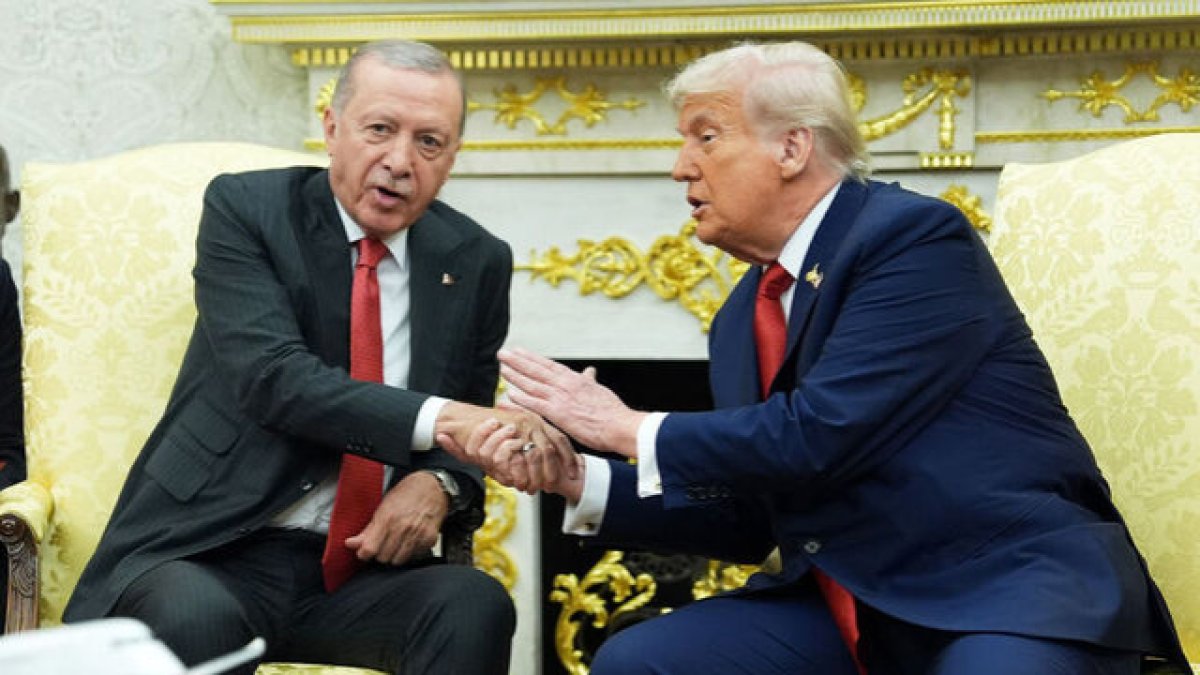 Cumhurbaşkanı Erdoğan, ABD Başkanı Trump ile kritik görüşme