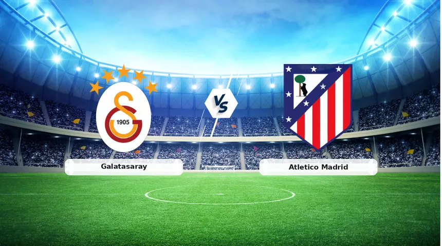 Galatasaray- Atletico Madrid karşılaşması berabere bitti
