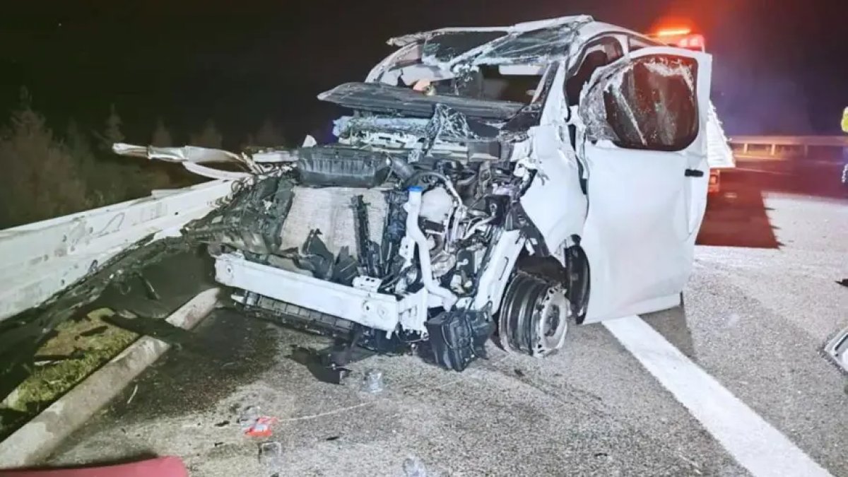 Zırhlı araç takla attı: 11 kilo altın sırra kadem bastı