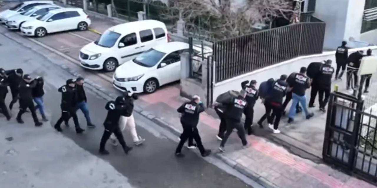 Barış Turgut Suç Örgütü'ne operasyon düzenlendi: Elebaşı ve 38 kişi yakalandı