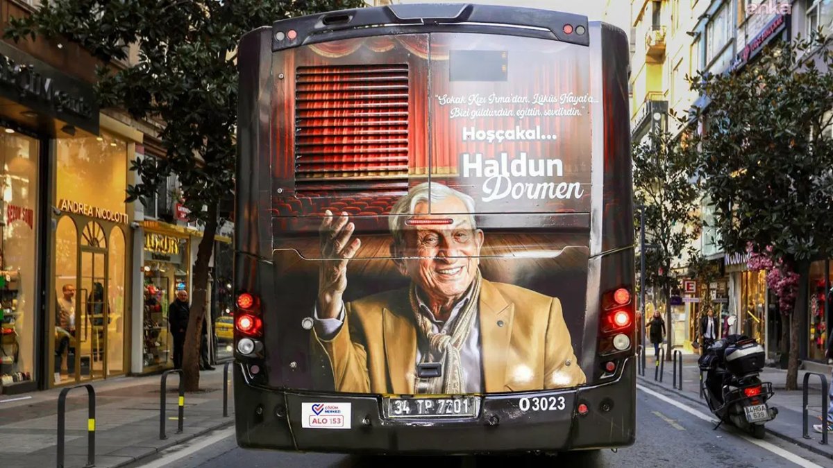 İETT’den Haldun Dormen’e anlamlı vefa