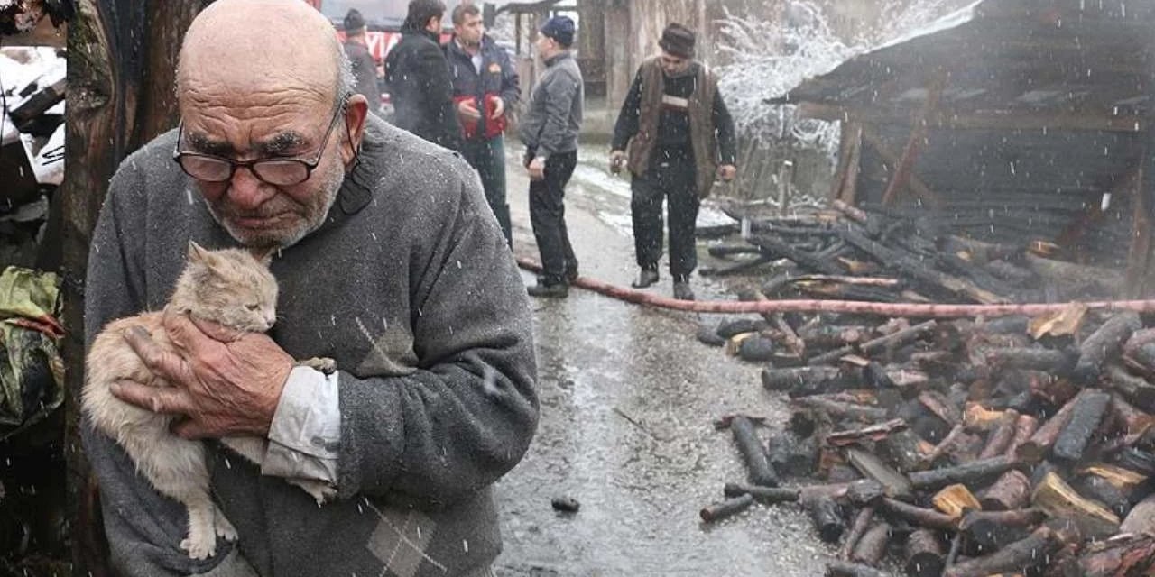“Kedisine sarılarak ağlayan dede” Ali Meşe hayatını kaybetti