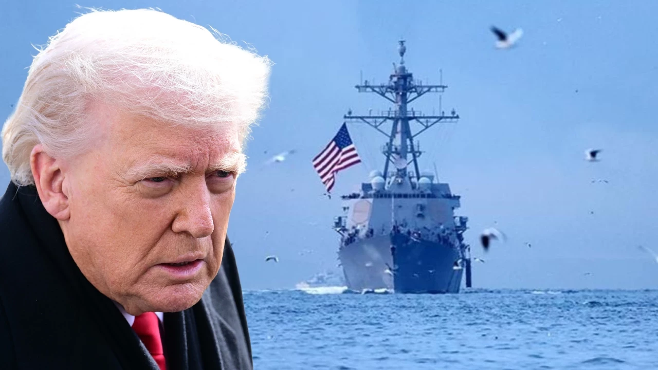 Trump'tan flaş İran açıklaması: Donanmamız yolda geliyorlar