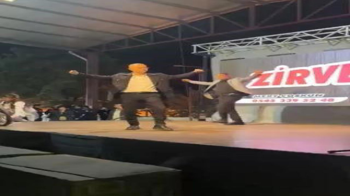 Belediye başkanı saniyelerle kurtuldu