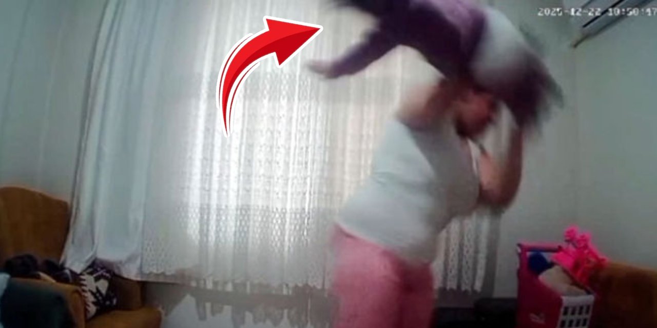1 yaşındaki kızına evde şiddet uygulayan anneden pişkin savunma! Evdeki gizli kamera dehşeti ortaya çıkarmıştı