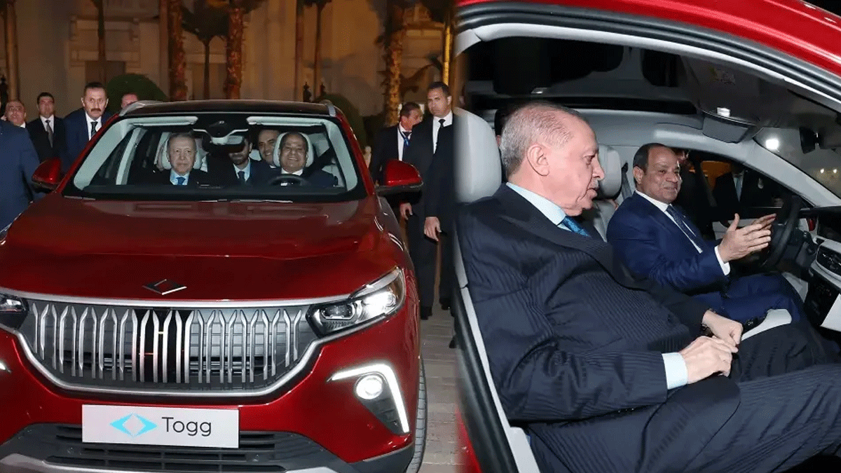 Erdoğan’dan Sisi’ye Togg sürprizi